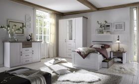 Senioren Schlafzimmer Komplett Set 4 Teile LUCA K Komfort Seniorenzimmer Pinie1
