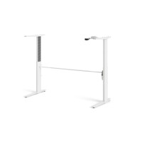 Schreibtisch Prima höhenverstellbar elektrisch ergonomisch 180cm Weiß Weiß