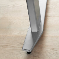 Schreibtisch Prima höhenverstellbar elektrisch ergonomisch 150cm Ahorn Grau