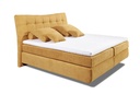 Boxspringbett MALIBU3 180cm Gelb Safran - Funktionspolsterbett Schlafzimmer