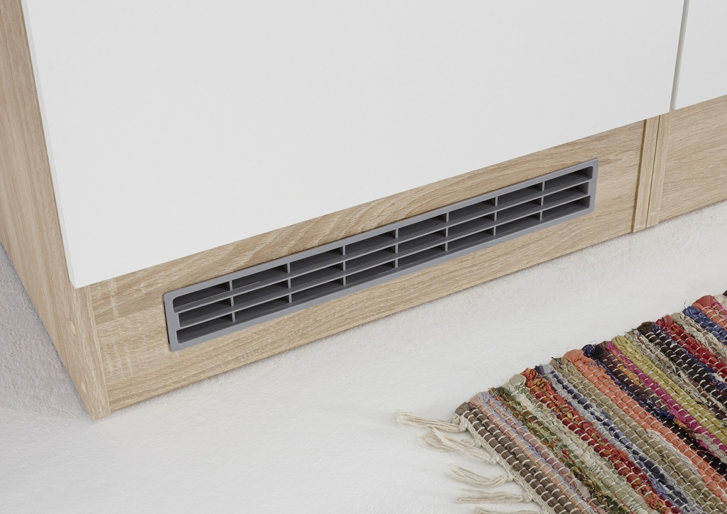 Küche Küchenblock Küchenzeile Komplettkücke 270cm Singleküche Miniküche weiß