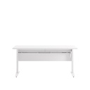 Schreibtisch PRIMA höhenverstellbar elektrisch ergonomisch 150cm weiß