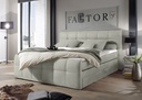 Funktionspolsterbett Boxspringbett Doppelbett Polsterbett 180cm beige SACB1