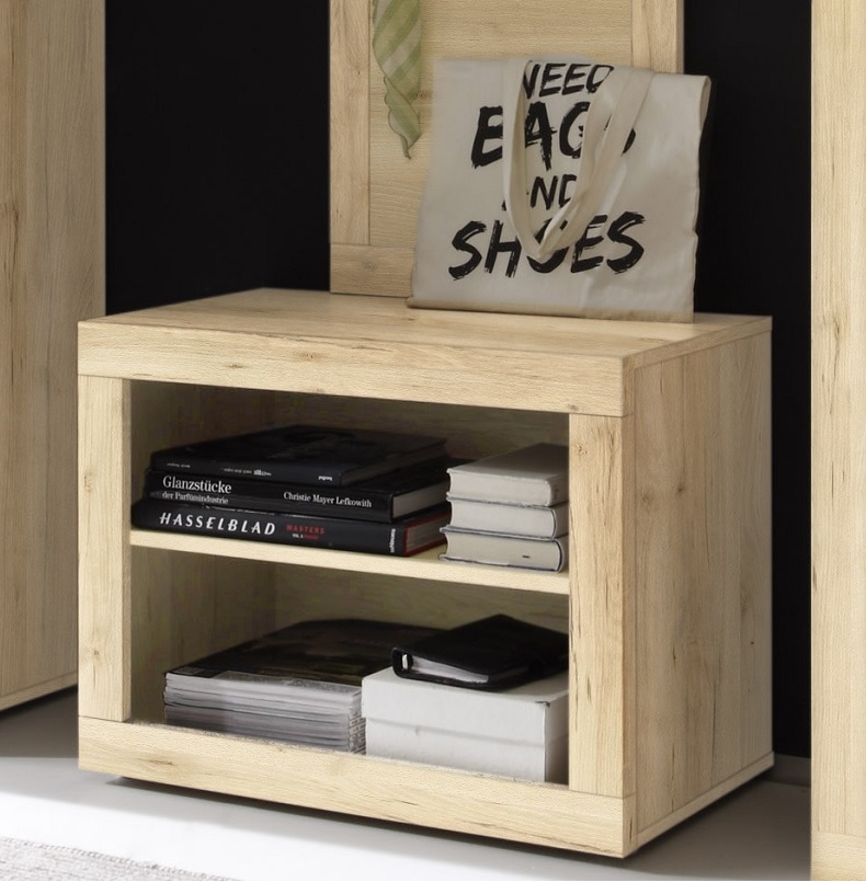 Bank CANCAN Regal Miniregal Nachttisch Beistelltisch 68cm edelbuche SONDERPREIS