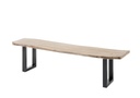 Sitzbank "INDIA" Esstisch Bank Esszimmer Akazie Massiv 160cm